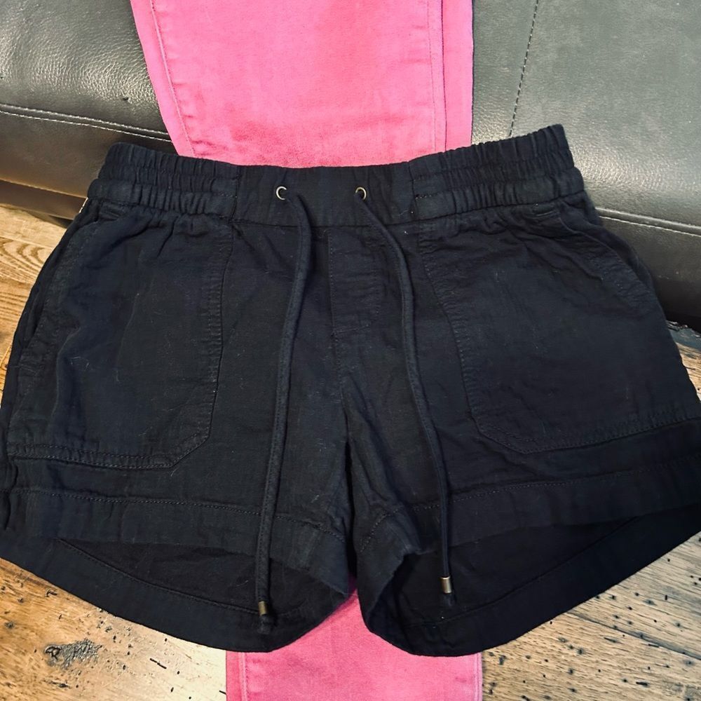 Old navy cargo shorts new without tags black XS
